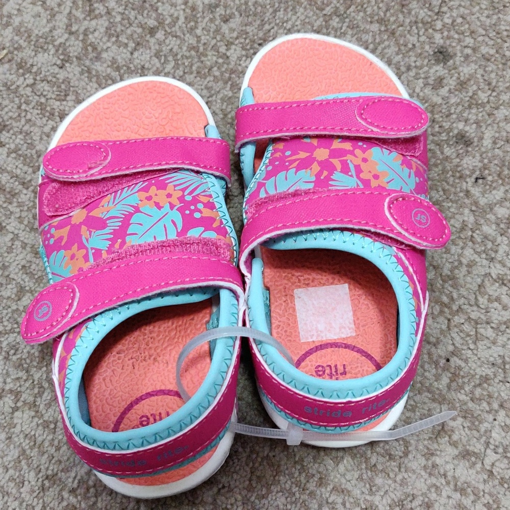 Stride rite baby/toddler girl sandals.